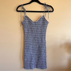 Tilly’s Blue Striped Mini Dress